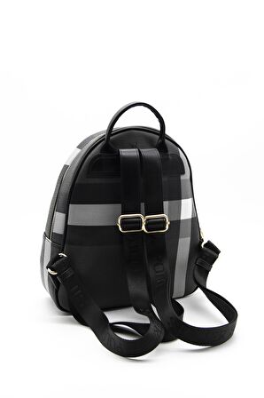 Silver Polo  Kadın  1063-39611 SIRT ÇANTASI M129 SİYAH-MAT SİYAH