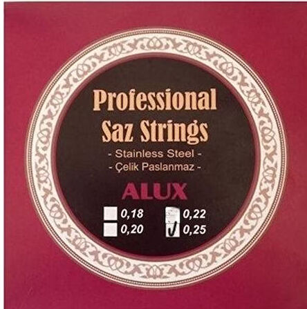 ALUX ALX025 DİVAN BAĞLAMA TELİ 0.25