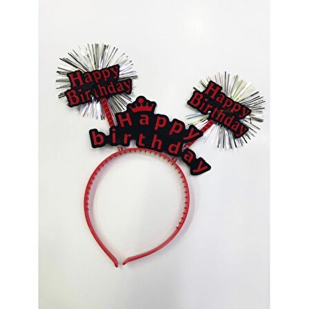 Periboia Happy Birthday Neon Renk Doğum Günü Tacı 12 Adet