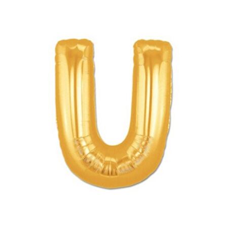 Periboia Altın Sarısı Folyo Harf Balon 1 Metre