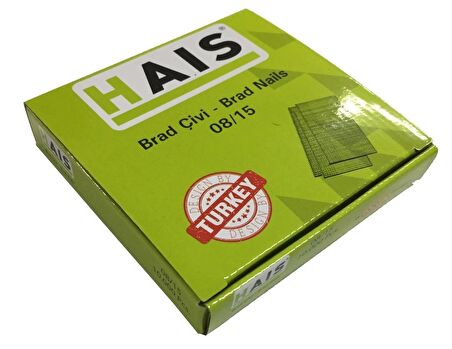 Hais Pin Çivi 08/15 MM ( Koli 24 Paket )