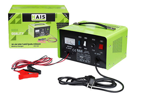 Hais 12 - 24 Volt Akü Şarj Cihazı