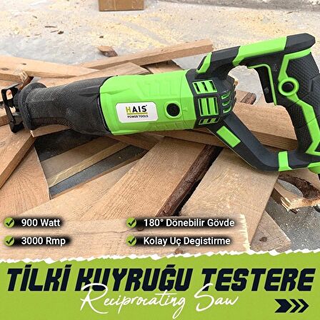 Hais Tilki Kuyruğu Testere 900 Watt