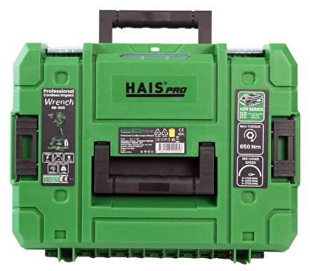 HAISPRO Profesyonel Darbeli Somun Sıkma 850 Nm 21 V