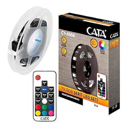 Cata CT-4566 3m Rgb Usb Tv/Pc Şerit Led Seti