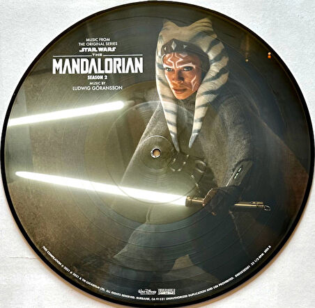 Star Wars : MANDALORIAN Season 2 - 2021 USA Basım Soundtrack Picture Disc - Açılmamış Ambalajında