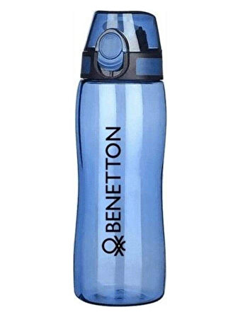 Benetton Anaokul Çantası ve Mavi Matara Seti