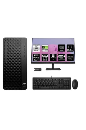 ProDesk 2 Tower G1i i5 14500 96GB 2TB SSD GT1030/4GB W11P Masaüstü Bilgisayar + 23.8" Monitör