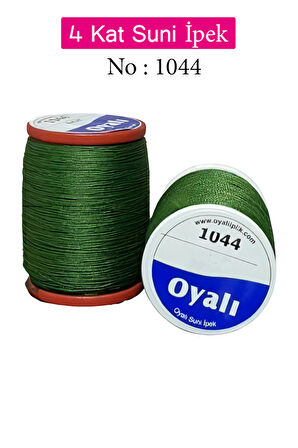 Oyalı 4 Kat Suni İpek İplik İğne Oyası Boncuk İpi Tığ Oyası No:1044