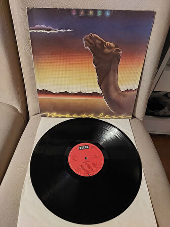 Camel – Breathless - 1978 Almanya  Basım 33 Lük LP Albüm Plak - 2. El