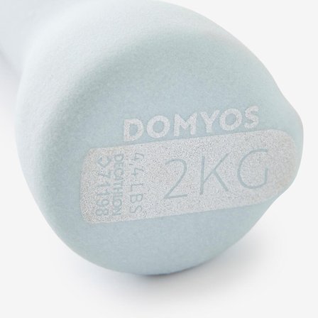 DOMYOS Fitness Dambılı - 2×2 Kg - Mavi - Easy