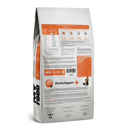 MY FOOD YETİŞKİN KÖPEK ORTA VE BÜYÜK IRK KURU MAMASI SOMONLU