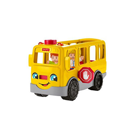 HDJ25 Fisher-Price Little People Eğlenceli Okul Otobüsü, 1-5 yaş