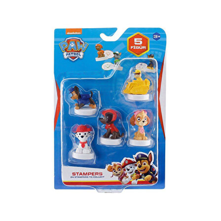 PMI PAW5040 Paw Patrol Stampers 5'li Figür Seti -Necotoys