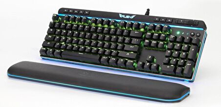 Rush Cobalt RK991 RGB Blue Switch Manyetik Bileklikli Mekanik Oyuncu Klavyesi
