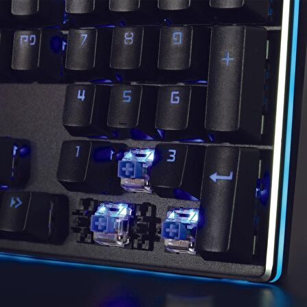 Rush Cobalt RK991 RGB Blue Switch Manyetik Bileklikli Mekanik Oyuncu Klavyesi
