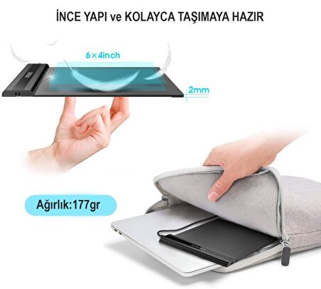 Veikk S640 4 inç Grafik Tablet