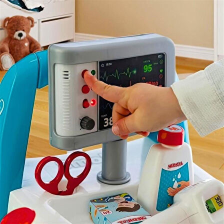 Medical Doctor Toy EKG Intervention Doktor Meslek Oyun Seti