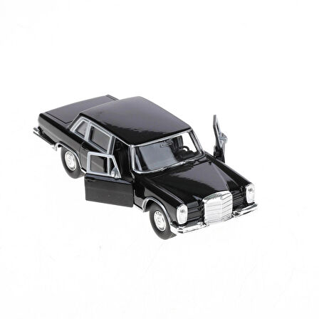 1:36 Ölçek 1963 Mercedes 600 Pullman Diecast Çek Bırak Metal Araba