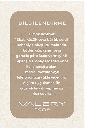 Puffy Peluş Post, Overlok Kaymaz Taban Halı 8 Renk Kahverengi