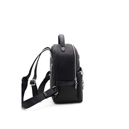 Silver Polo  Kadın  1061-39770 SILVER POLO SIRT ÇANTASI M86 SİYAH-MAT SİYAH