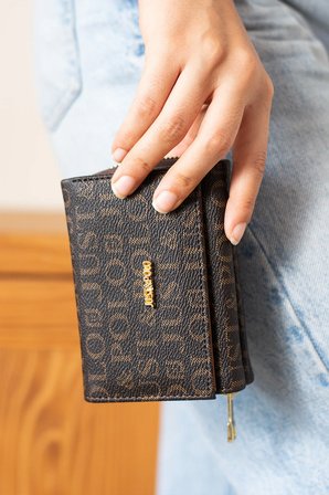 kadin cuzdan kartlik fermuarli cuzdan Yeni Sezon Kadin Cuzdani Kahverengi Just Polo JPM0914