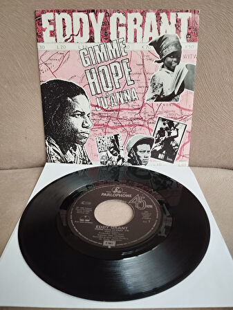 EDDY GRANT - Gimme Hope Jo’anna -  1988 Hollanda Basım 45lik Plak