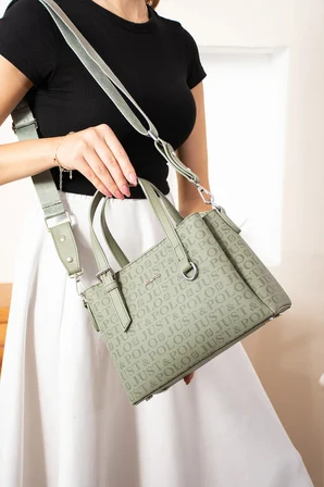 El Cantasi KADIN EL VE OMUZ CANTASI YENI SEZON EBAT: BOY 18 CM EN 25 CM YESIL Just Polo JPM2203
