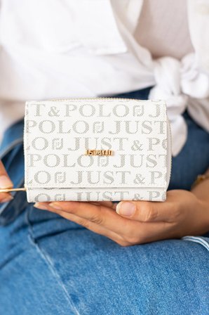 kadin cuzdan kartlik fermuarli cuzdan KADIN KUCUK BOY CUZDAN A KALITE BEYAZ Just Polo JPM02