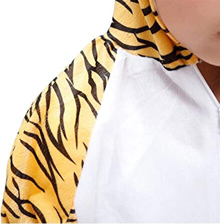 Çocuk Kaplan Kostumu - Aslan Kostümü 6-7 Yaş 120 cm (3984)