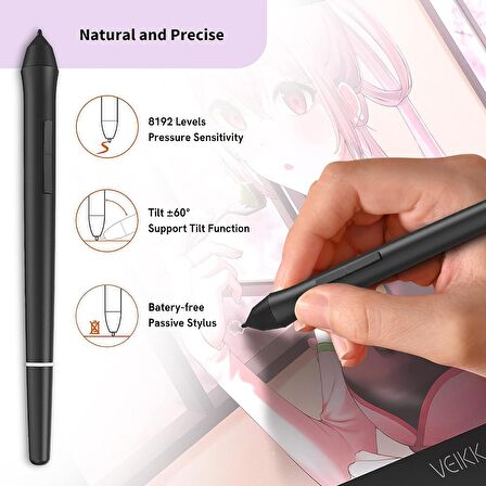 Veikk VK1560PRO 15.6 inç Grafik Tablet