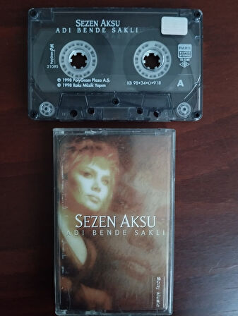 Sezen Aksu – Adı Bende Saklı  - 1998 Türkiye Basım 2. El Kaset