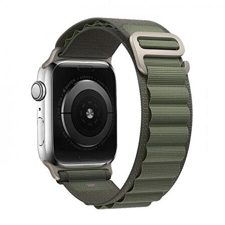 Polham Apple Watch 1,2,3,4,5,6,7,8 için 42-44-45MM Uyumlu Alpine Loop Kayış, Hafif Şık Kordon