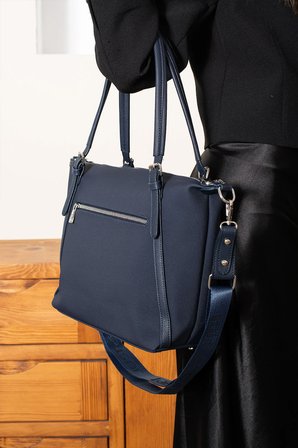 El Cantasi Kadin El Ve Omuz Cantasi Yeni Sezon Ebat:27 X 32 Cm Lacivert LACIVERT Just Polo JPM6037