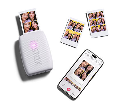 Fujifilm Instax mini Link 3 Beyaz Akıllı Telefon Yazıcısı ve 20'li Mini Film
