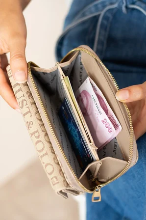 kadin cuzdan kartlik fermuarli cuzdan KADIN BUYUK BOY CUZDAN A KALITE KUM Just Polo JPM01