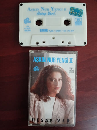 Aşkın Nur Yengi ‎– Aşkın Nur Yengi II - Hesap Ver / 1991 Türkiye Basım 2. El Kaset