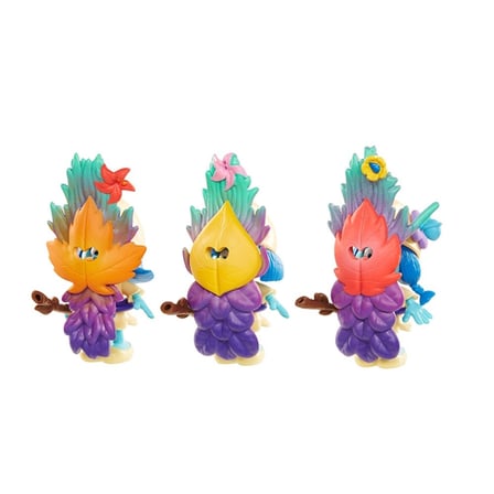 Şirinler Kayıp Köy Smurfstorm 3'lü Figür Set Model 1