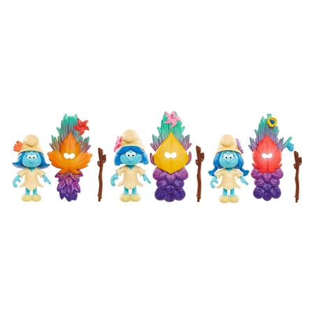 Şirinler Kayıp Köy Smurfstorm 3'lü Figür Set Model 1