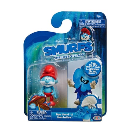 Şirinler Kayıp Köy Şirin Baba & Smurfvillow Figür Set