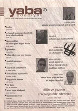 Yaba Edebiyat Dergisi Sayı: 76