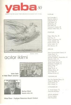 Yaba Edebiyat Dergisi Sayı: 80