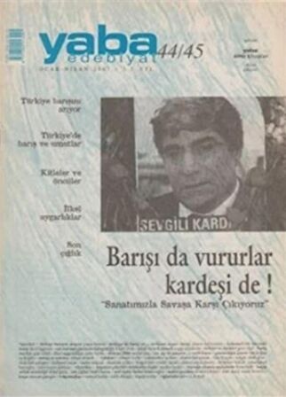 Yaba Edebiyat Dergisi Sayı: 44-45