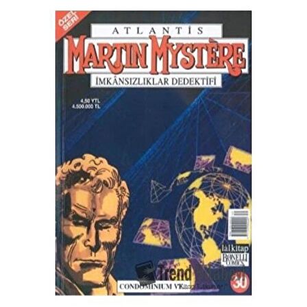 Atlantis (Özel Seri) Sayı:30 Condominium ve... Martin Mystere İmkansızlıklar Dedektifi Özel Seri