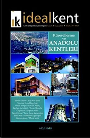 İdeal Kent - Kent Araştırmaları Dergisi Sayı: 8