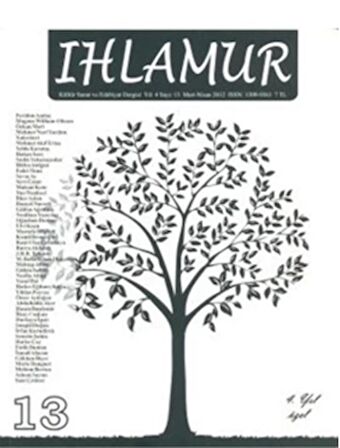 Ihlamur Dergisi Sayı: 13 Dosya 4. Yıl Özel Sayı