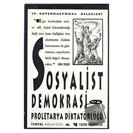 Sosyalist Demokrasi ve Proleterya Diktatörlüğü