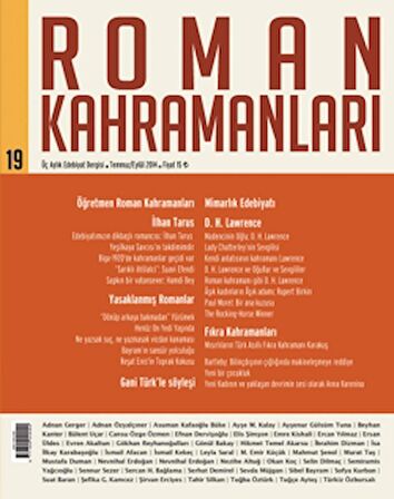 Roman Kahramanları Sayı: 19