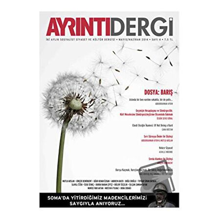 Ayrıntı Dergisi Sayı: 4 Mayıs-Haziran 2014