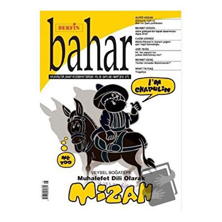 Berfin Bahar Aylık Kültür, Sanat ve Edebiyat Dergisi Sayı: 205